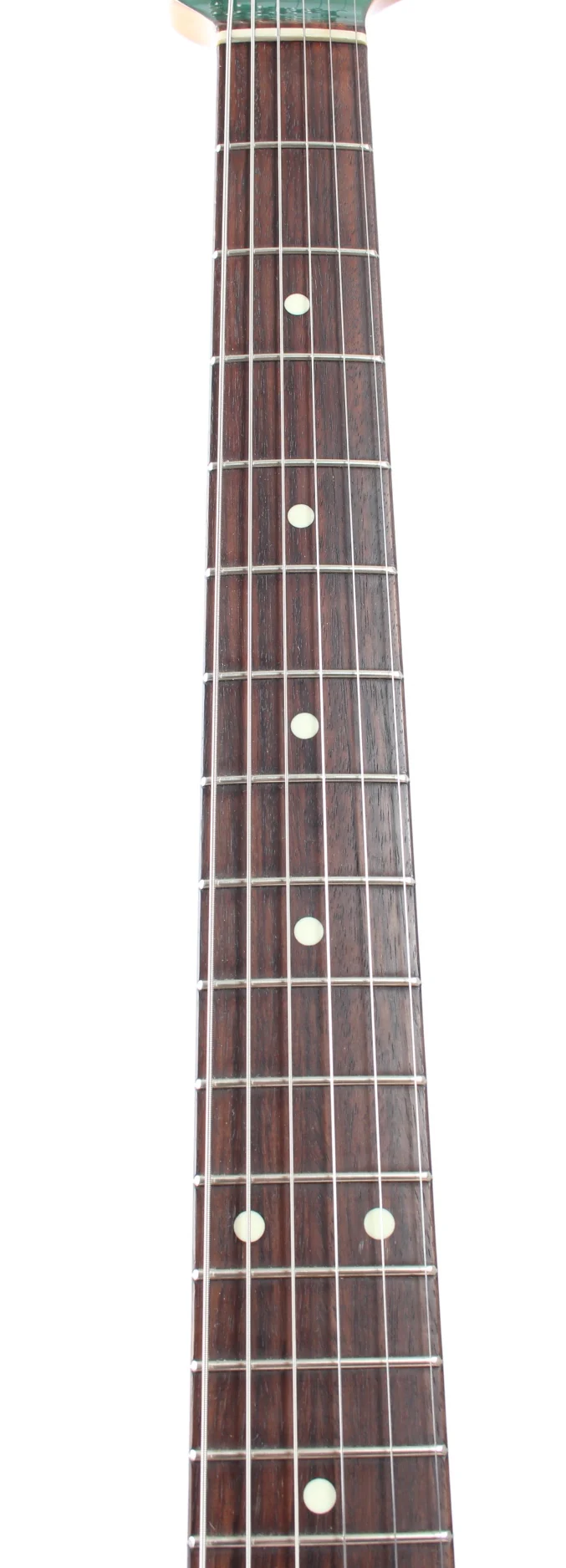 1999 Fender Jazzmaster 66 Reissue ocean turquoise metallic - Image 4