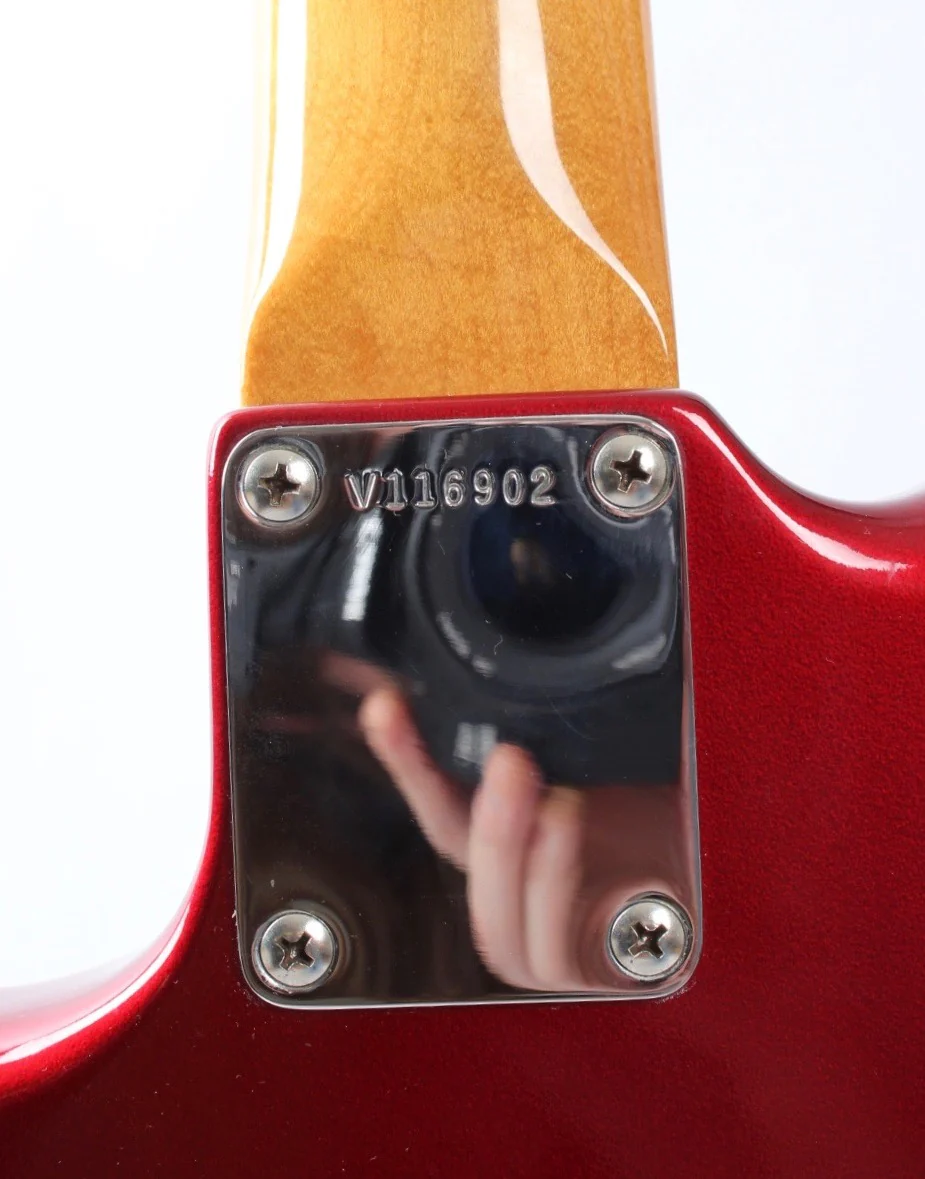 1999 Fender Jazzmaster American Vintage 62 Reissue candy apple red - Image 11