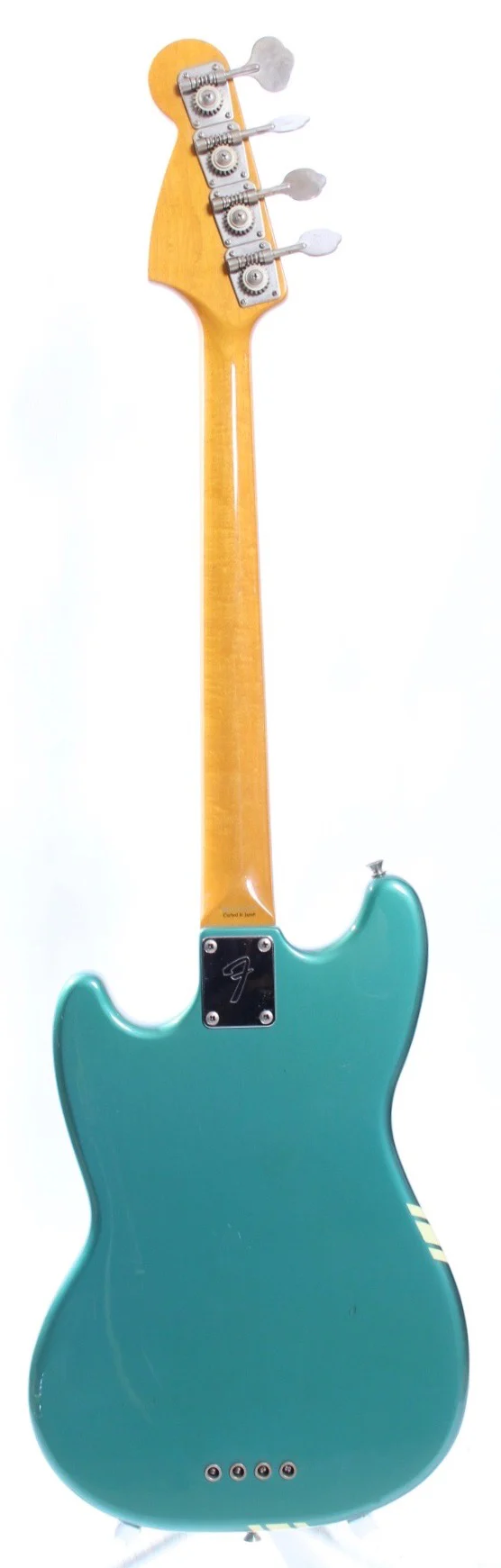 1999 Fender Mustang Bass, competition ocean turquoise metallic - Image 6