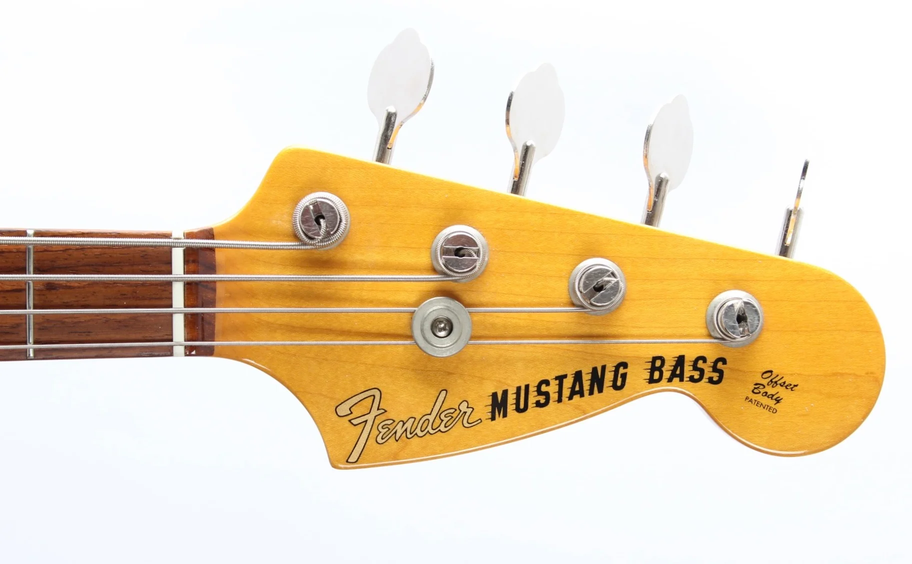 1999 Fender Mustang Bass fiesta red - Image 4