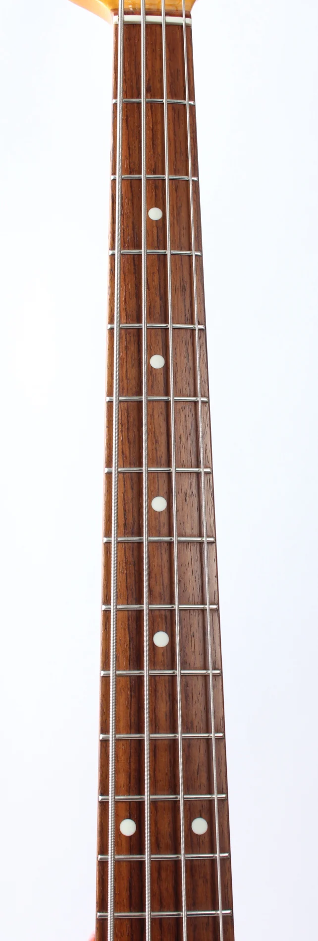 1999 Fender Mustang Bass fiesta red - Image 5