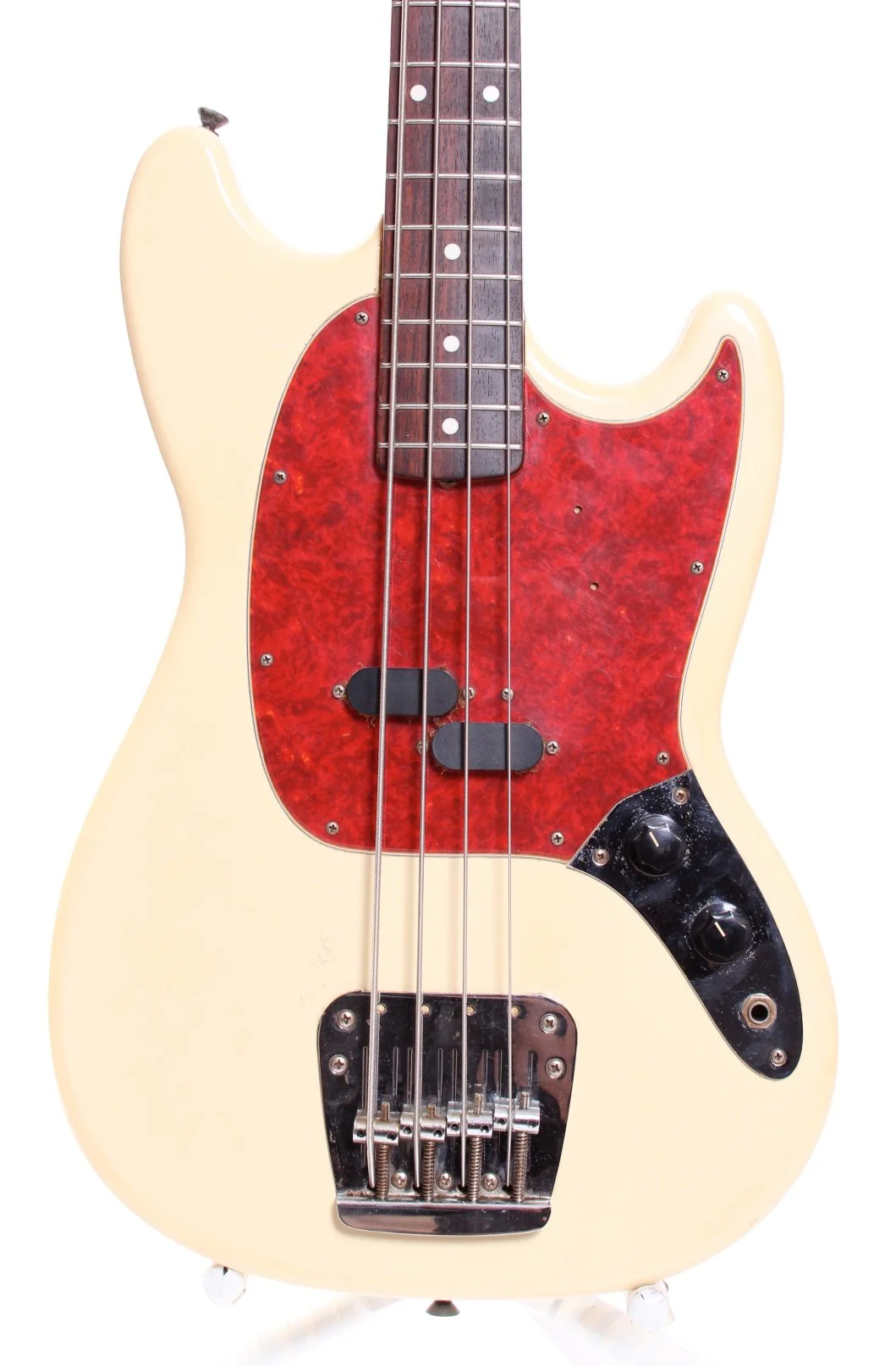 1999 Fender Mustang Bass vintage white - Image 2