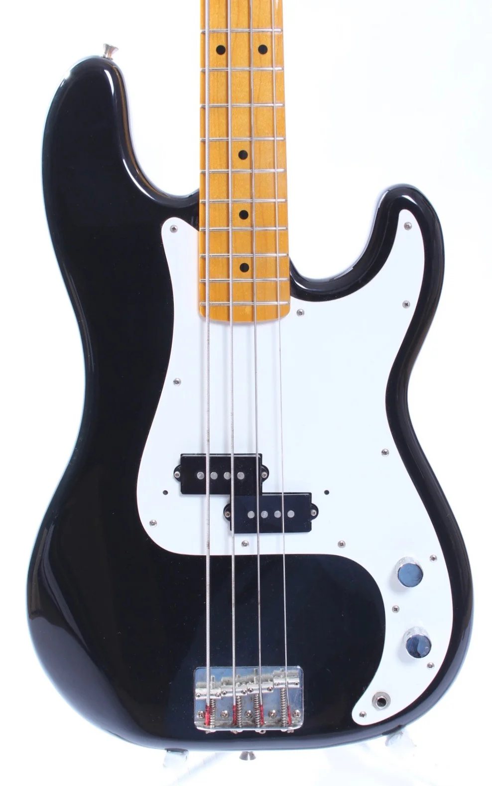 1999 Fender Precision Bass 57 Reissue black - Image 2