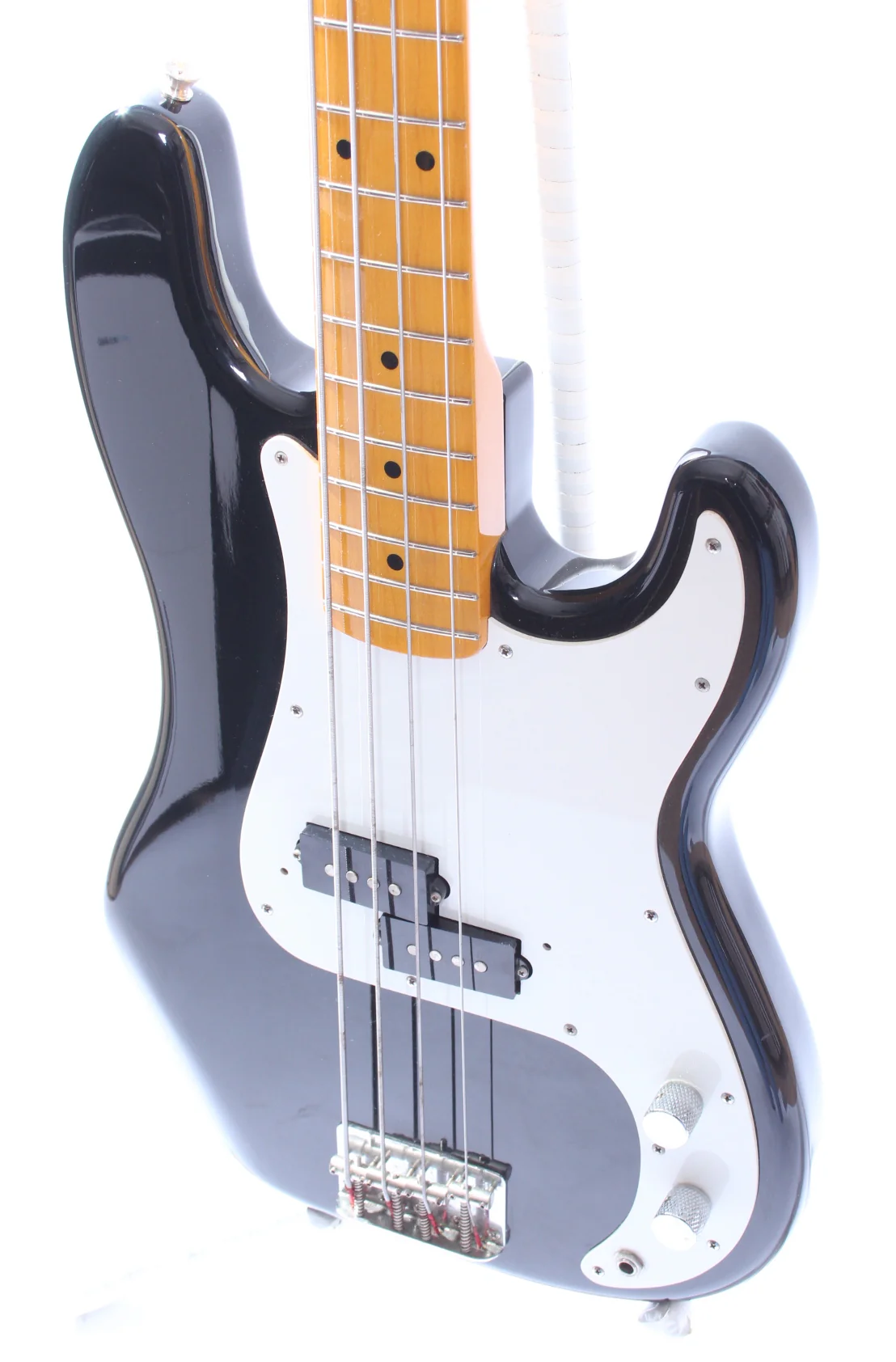 1999 Fender Precision Bass 57 Reissue black - Image 3
