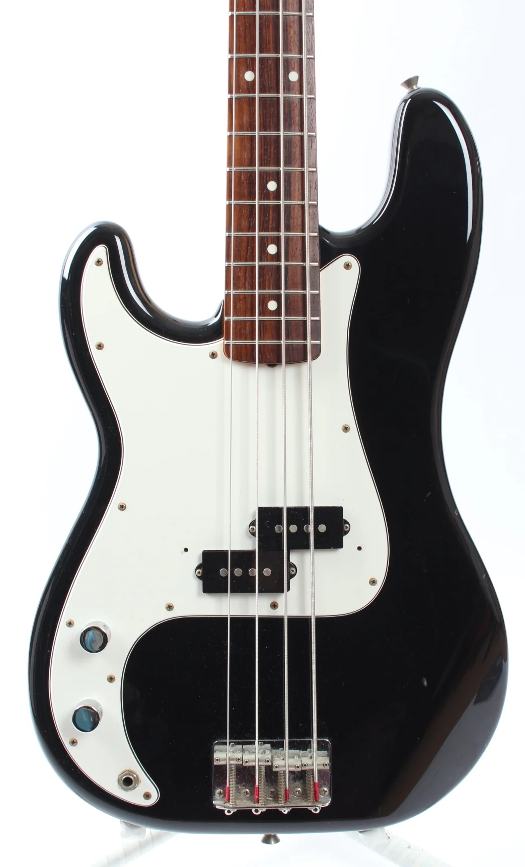 2003 Fender Precision Bass 62 Reissue Lefty black - Image 2