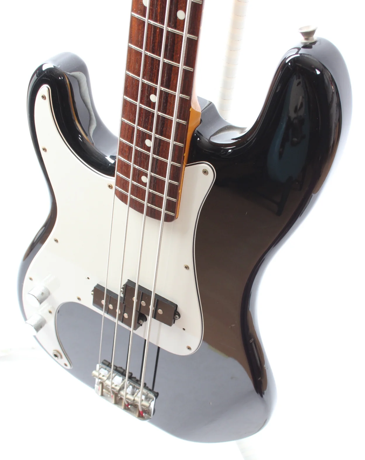 2003 Fender Precision Bass 62 Reissue Lefty black - Image 3