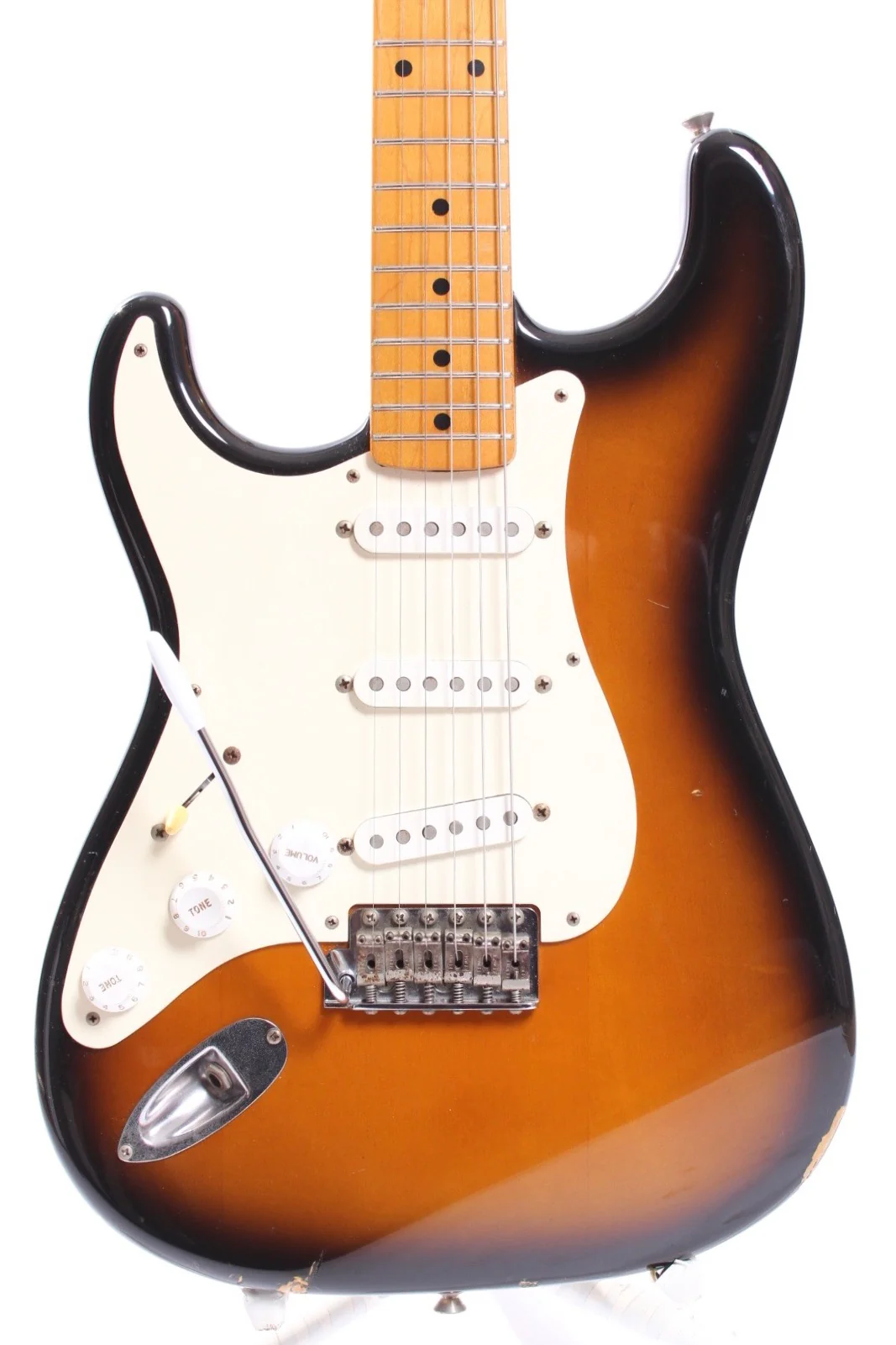 1999 Fender Stratocaster '57 Reissue lefty sunburst - Image 2