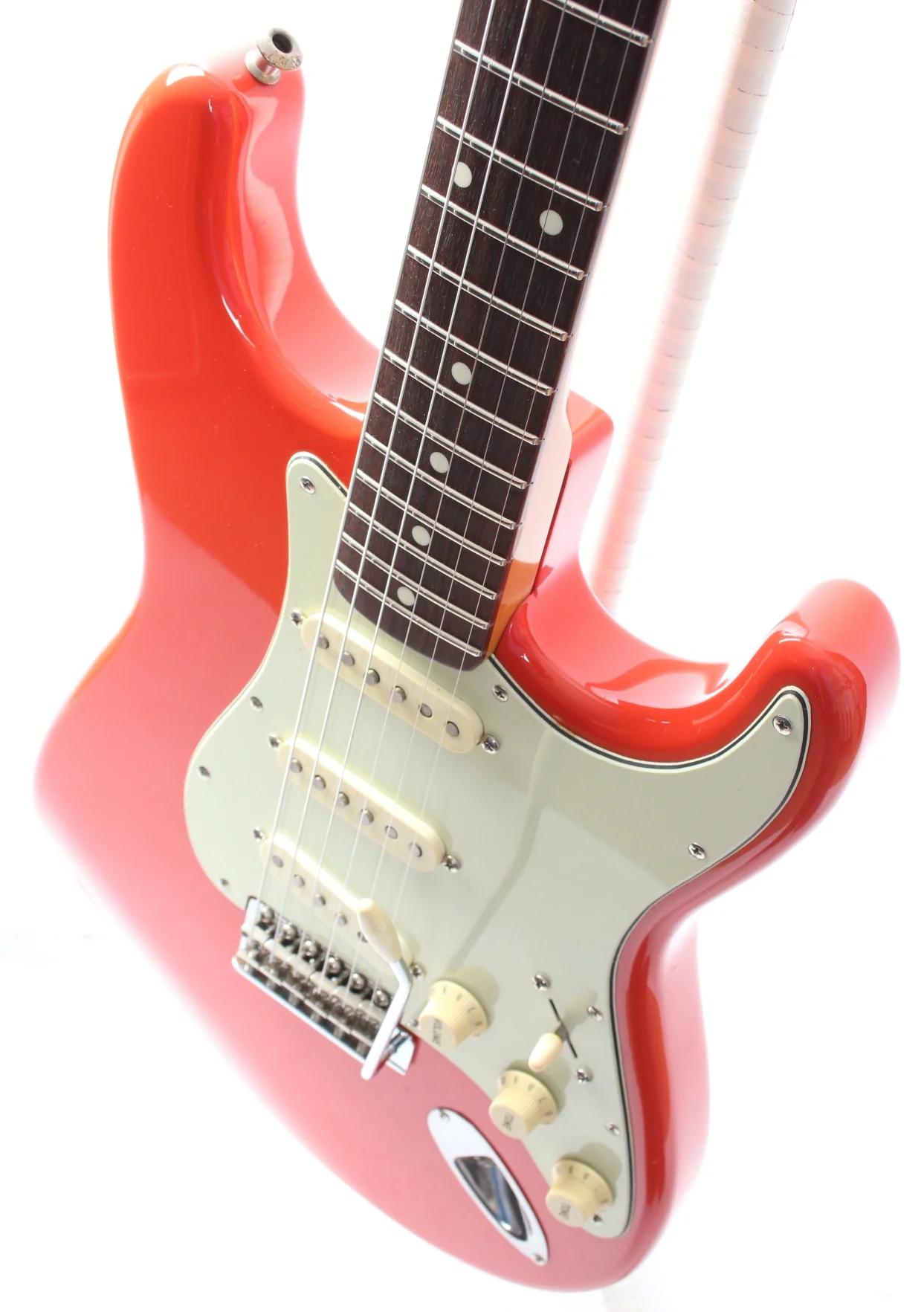 1999 Fender Stratocaster 62 Reissue fiesta red - Image 3