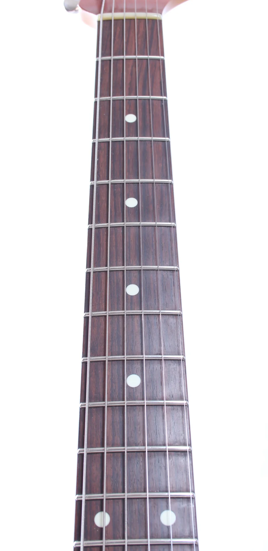 1999 Fender Stratocaster 62 Reissue nitro burgundy mist metallic - Image 4