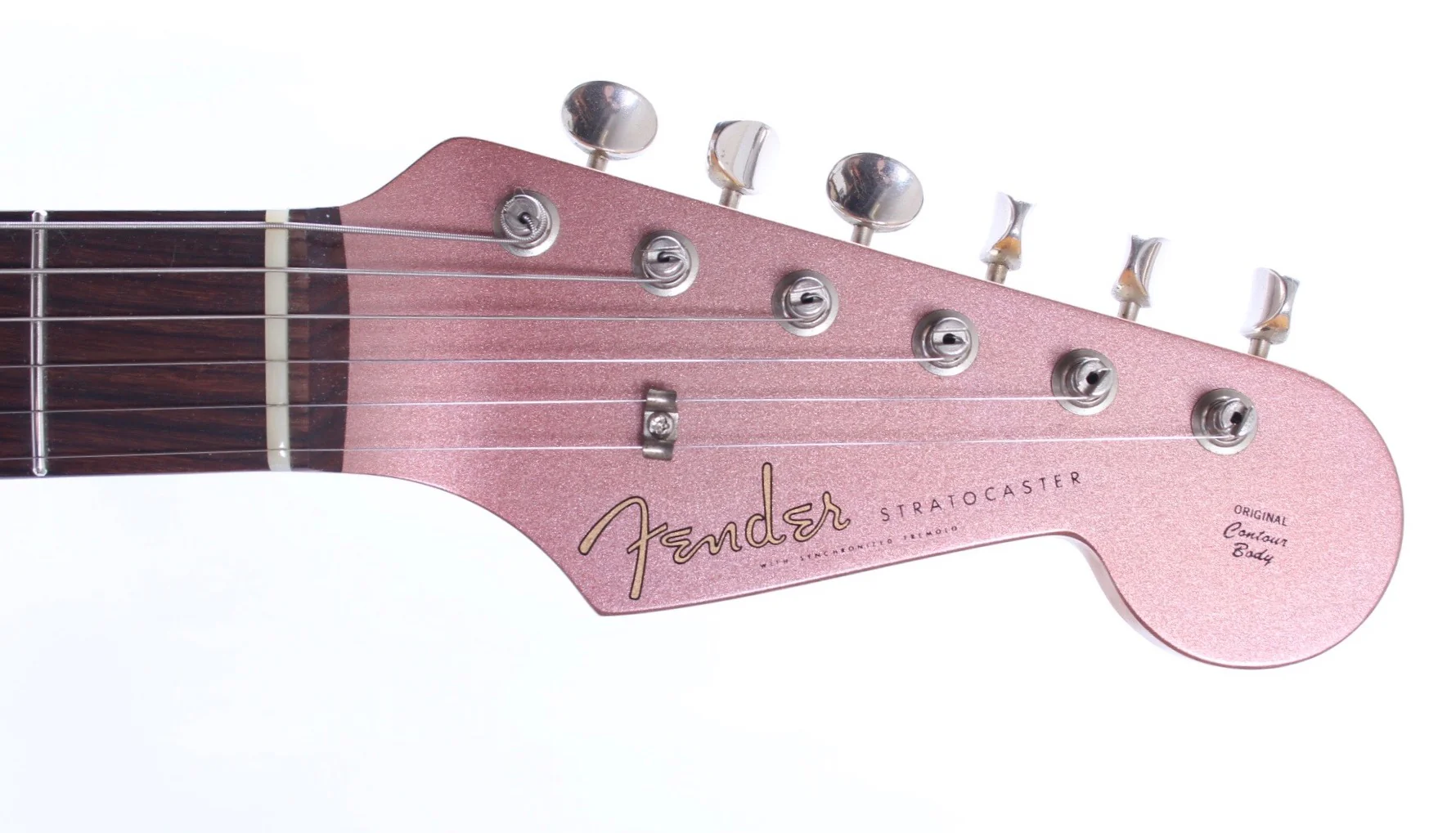 1999 Fender Stratocaster 62 Reissue nitro burgundy mist metallic - Image 5