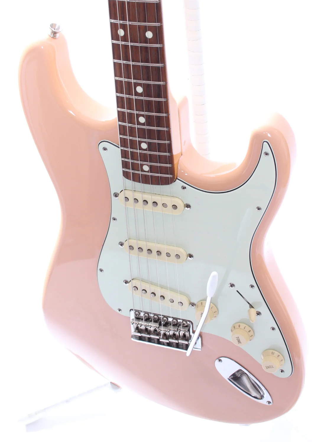 1999 Fender Stratocaster 62 Reissue shell pink - Image 3