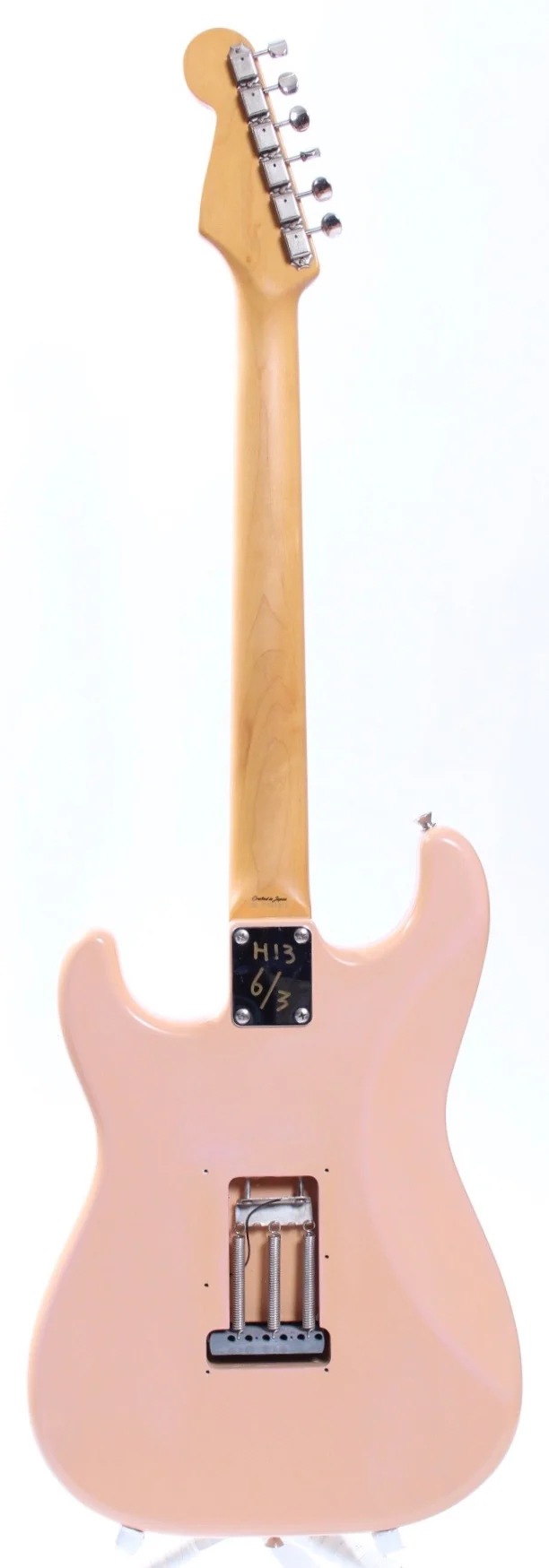 1999 Fender Stratocaster 62 Reissue shell pink - Image 6
