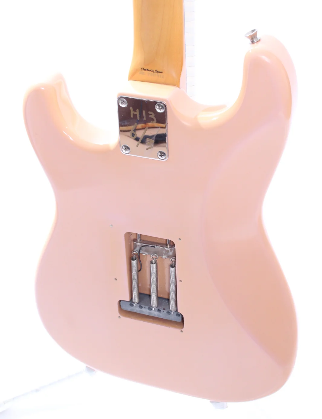 1999 Fender Stratocaster 62 Reissue shell pink - Image 8