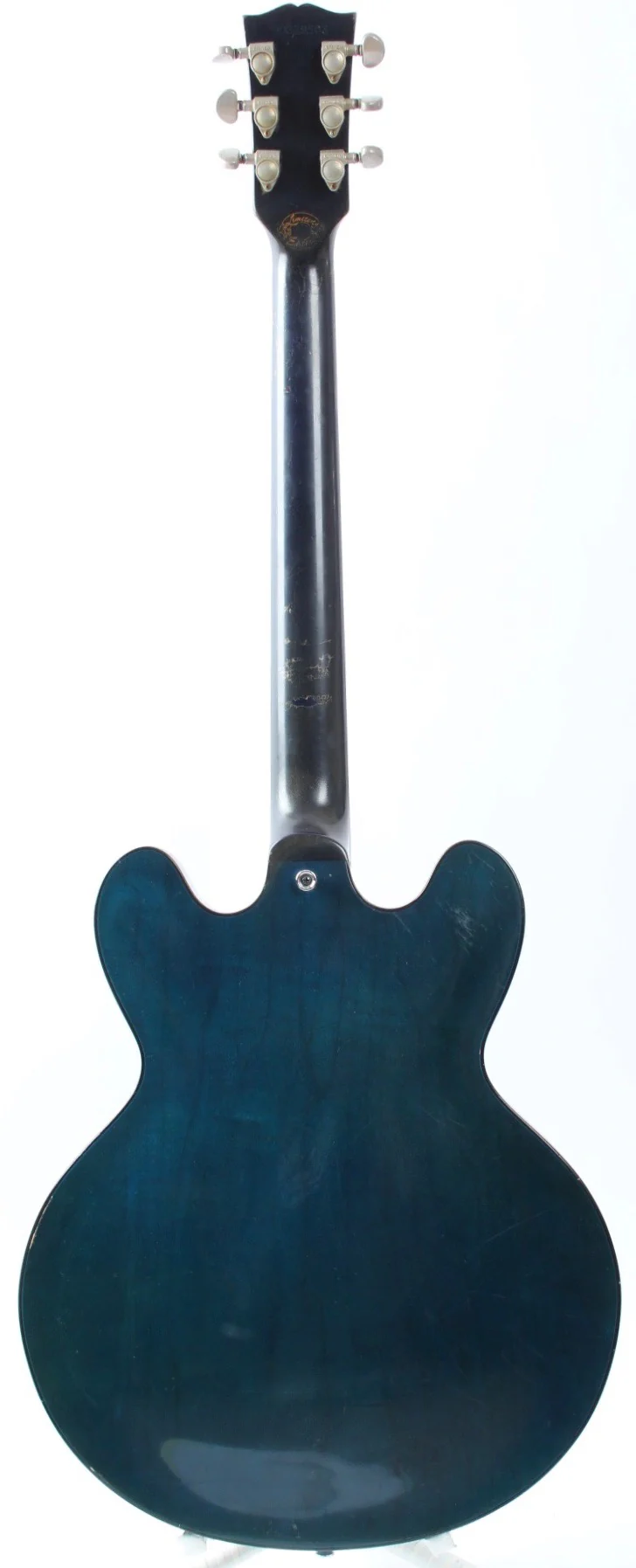 1999 Gibson ES-335 beale street blue - Image 6