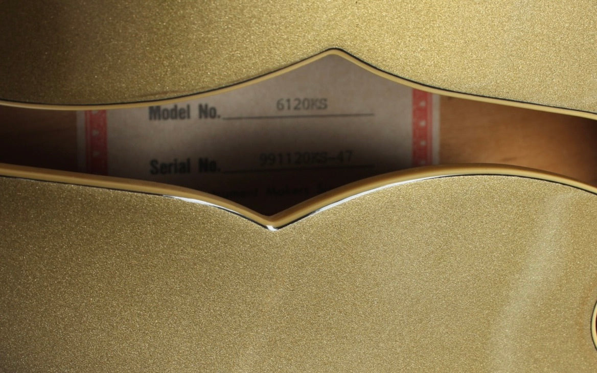 1999 Gretsch 6120-KS Keith Scott gold - Image 11