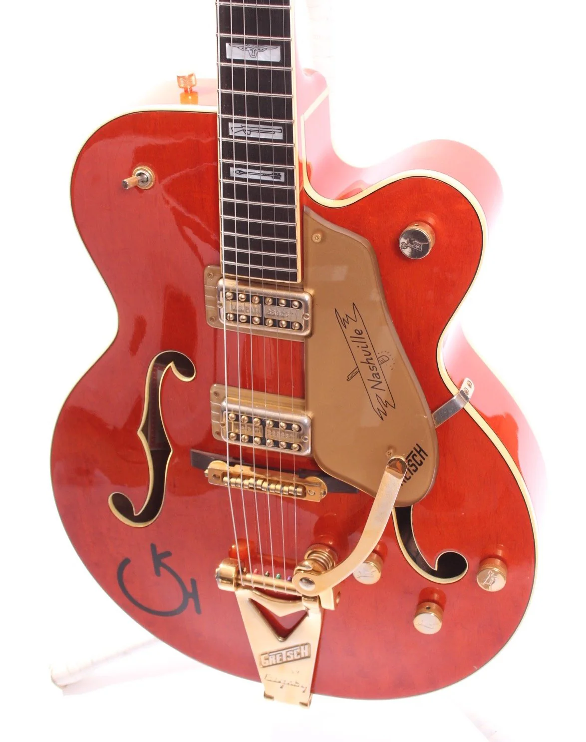 1999 Gretsch 6120W Nashville orange - Image 3