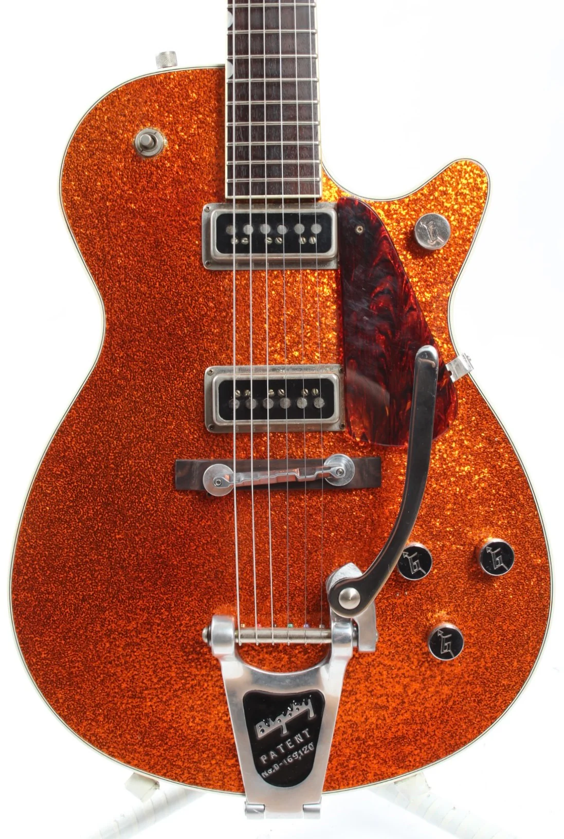 1999 Gretsch 6129 57 Reissue orange sparkle - Image 2