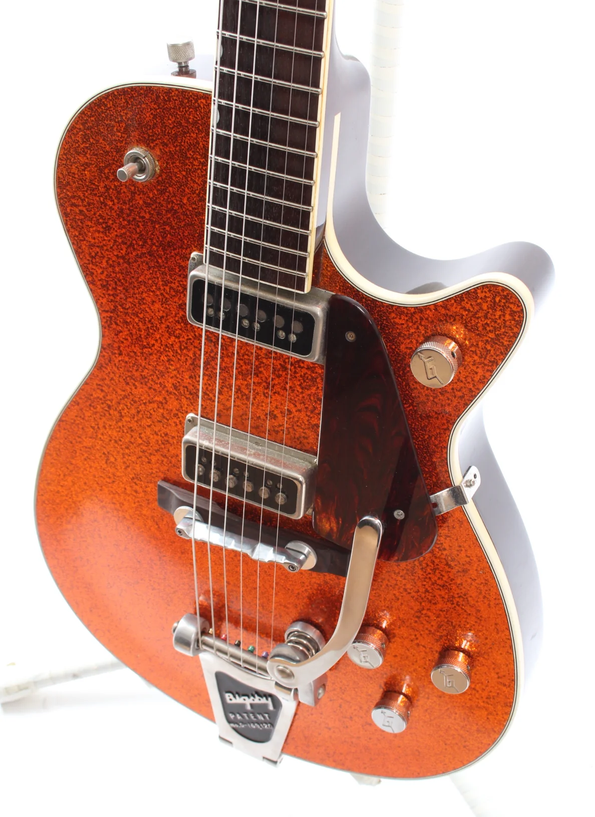1999 Gretsch 6129 57 Reissue orange sparkle - Image 3