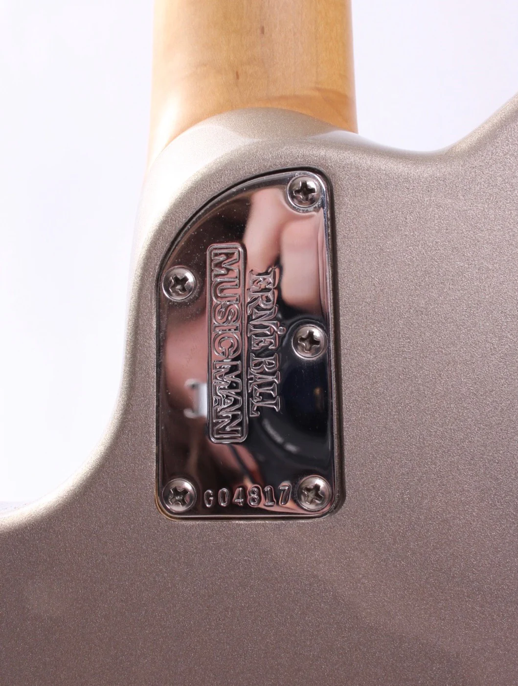 1999 Ernie Ball Music Man Axis Sport Maple Trem MM-90 platinum silver - Image 9