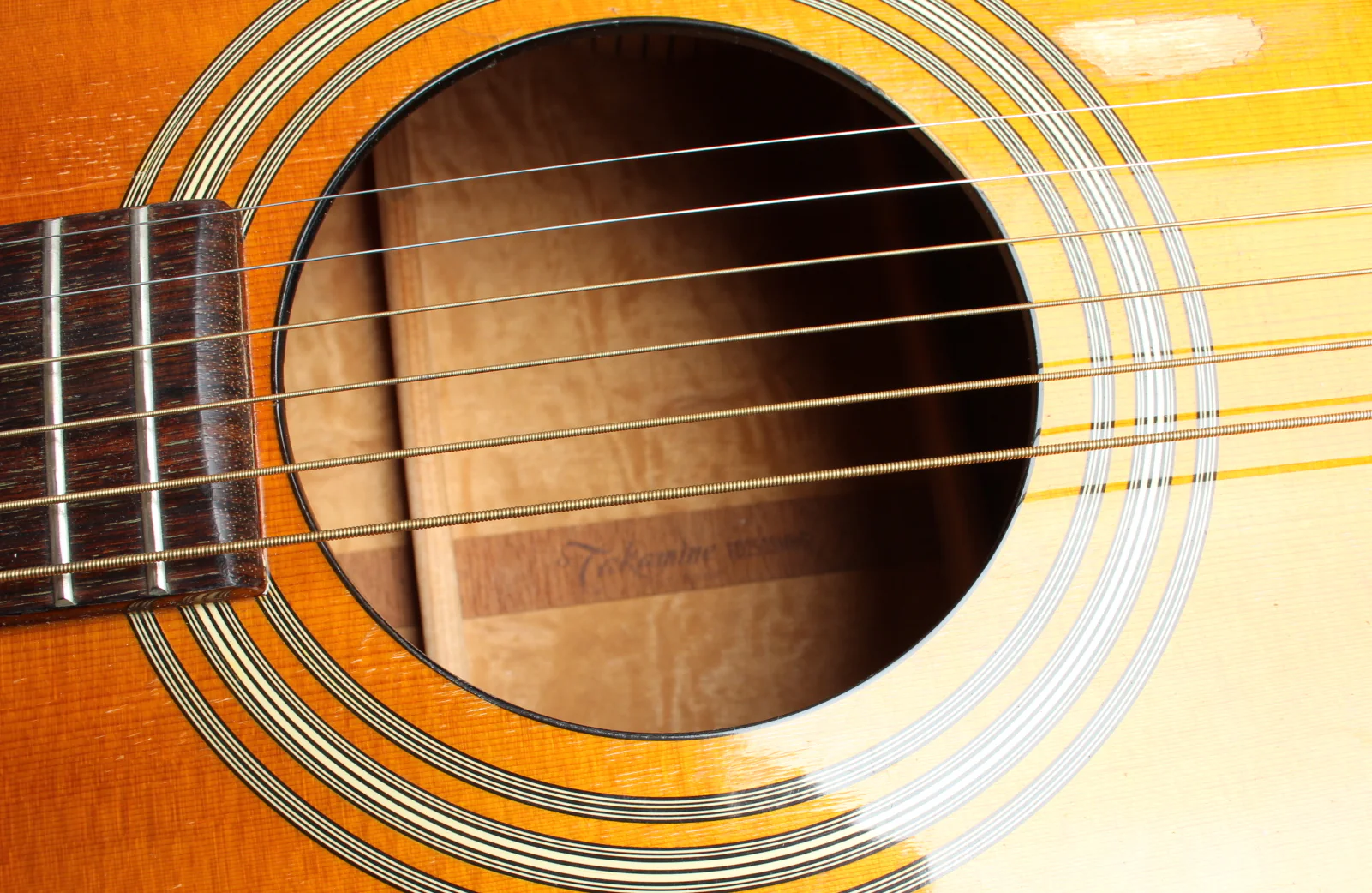 1999 Takamine FD250 SMHG natural amber - Image 11