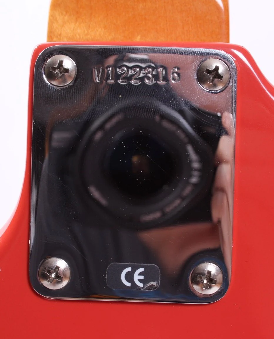 2000 Fender American Vintage 62 Reissue Jaguar fiesta red - Image 11