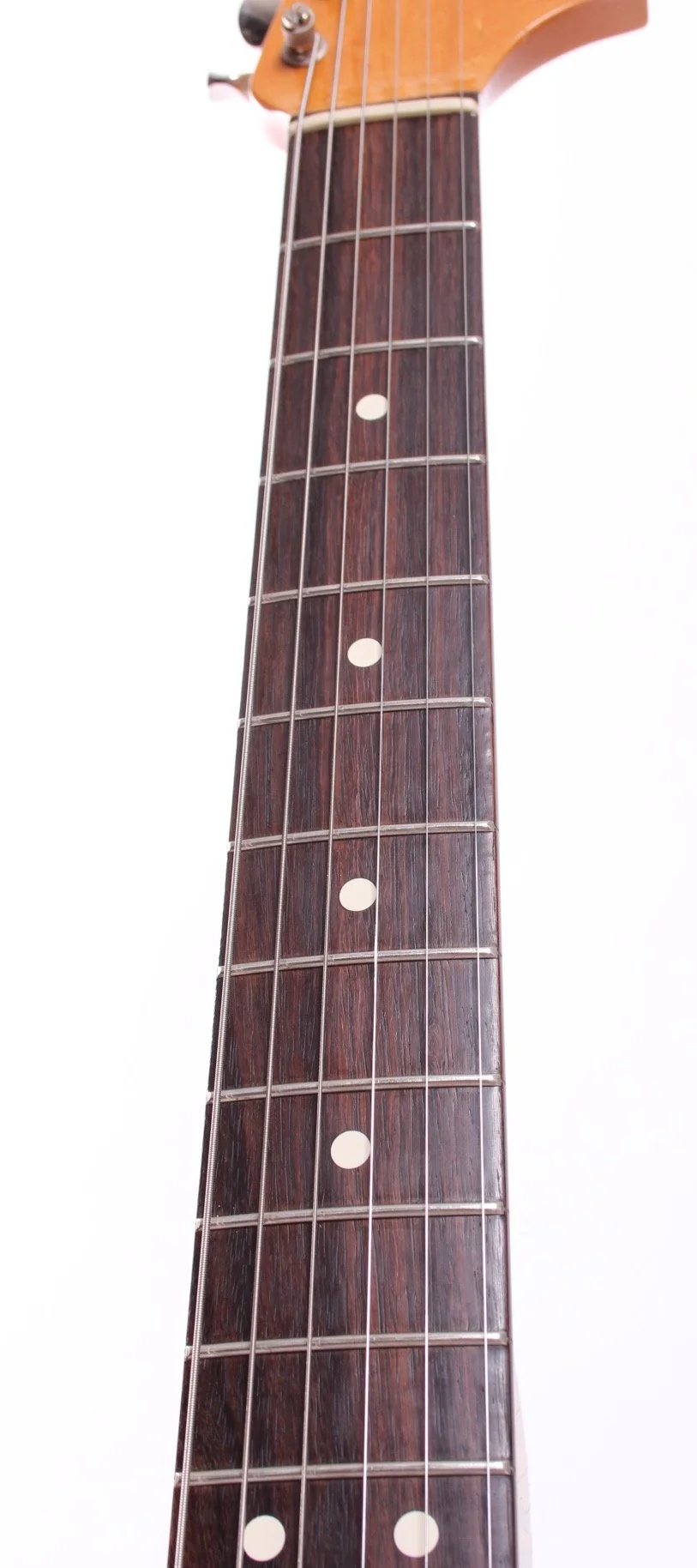 2000 Fender American Vintage 62 Reissue Jaguar fiesta red - Image 4