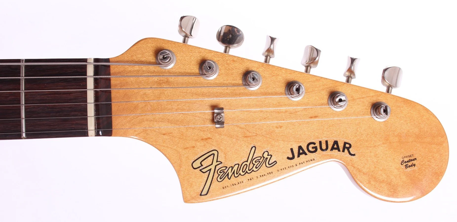 2000 Fender American Vintage 62 Reissue Jaguar fiesta red - Image 5