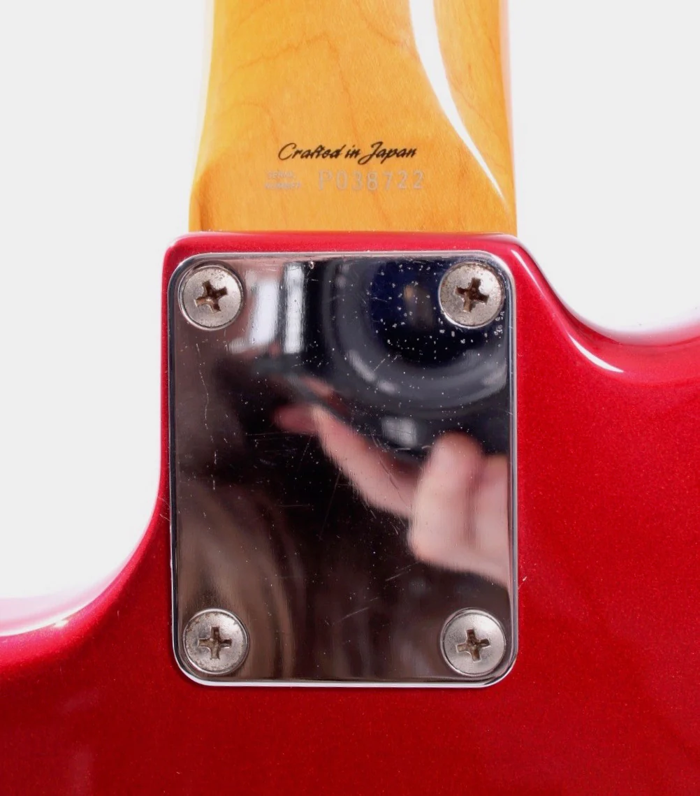 2000 Fender Jaguar 66 Reissue candy apple red - Image 11