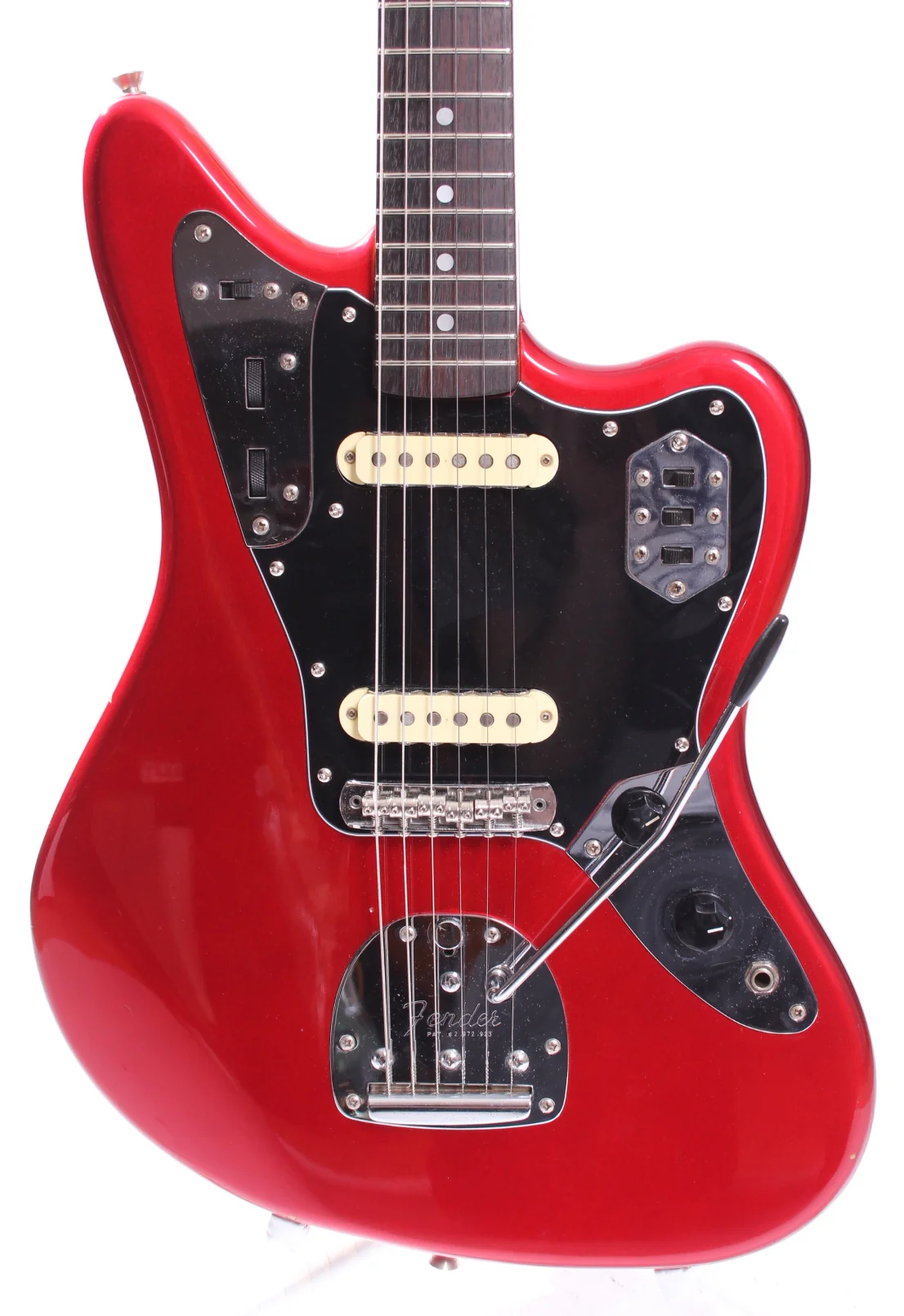 2000 Fender Jaguar 66 Reissue candy apple red - Image 2