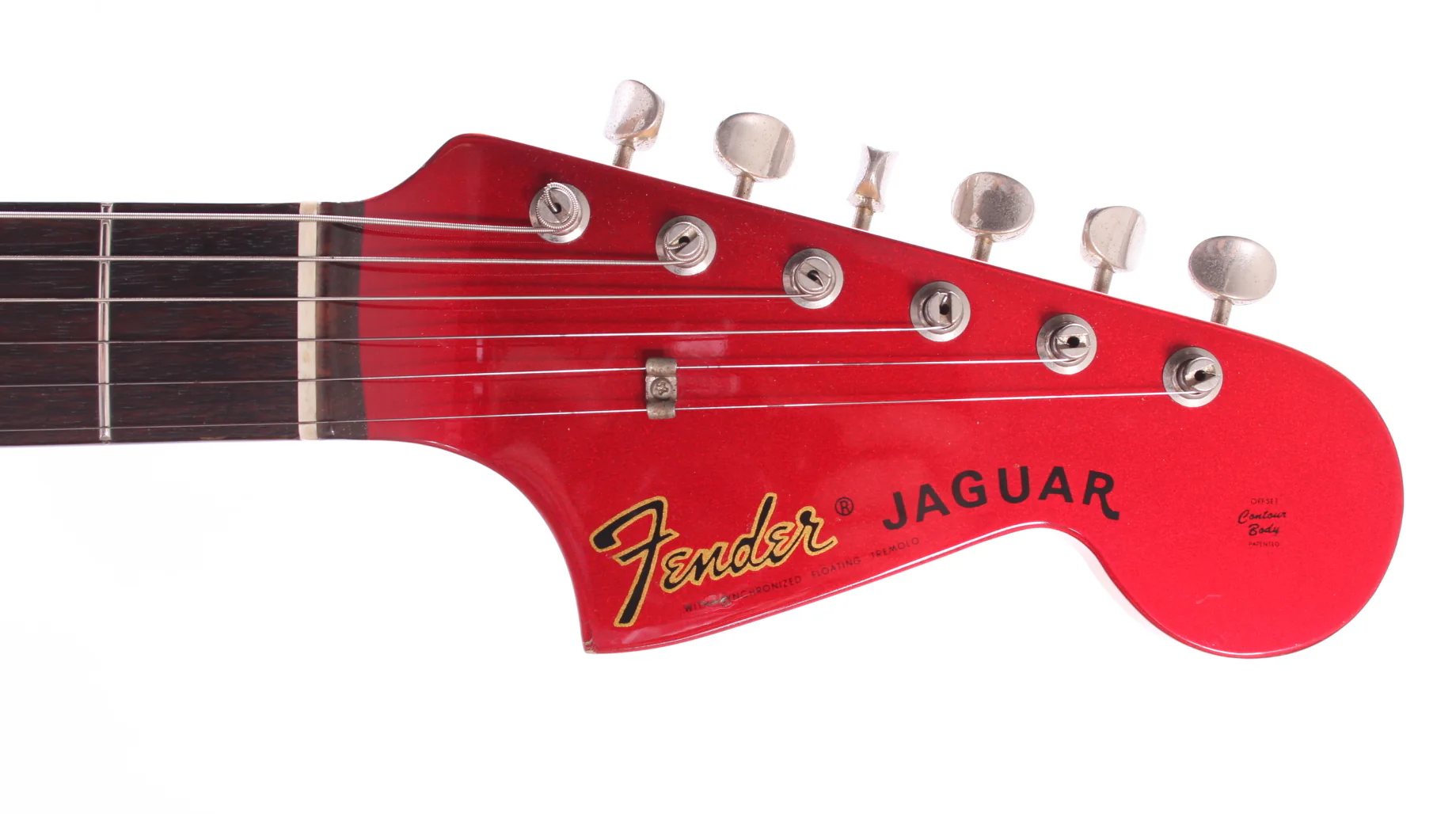 2000 Fender Jaguar 66 Reissue candy apple red - Image 5
