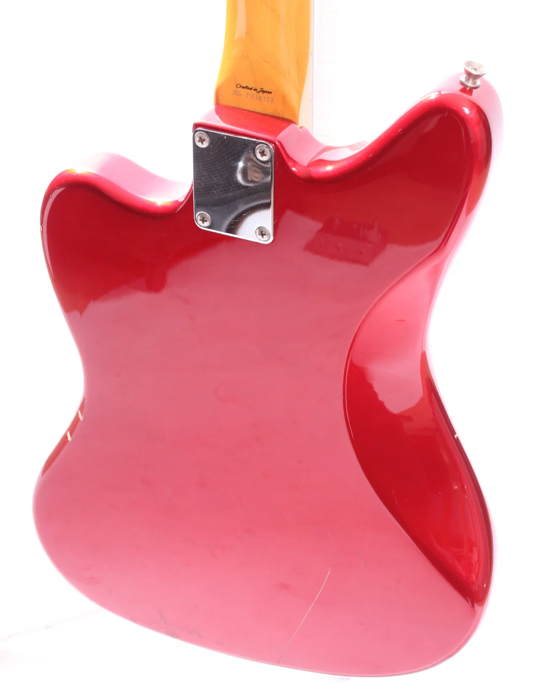 2000 Fender Jaguar 66 Reissue candy apple red - Image 8