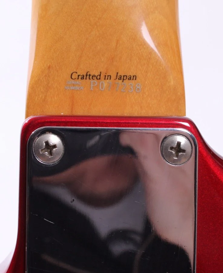 2000 Fender Jaguar '66 Reissue candy apple red - Image 11
