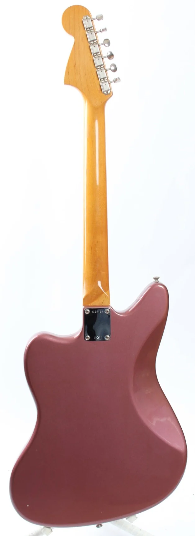 2000 Fender Jaguar American Vintage 62 Reissue burgundy mist metallic - Image 6