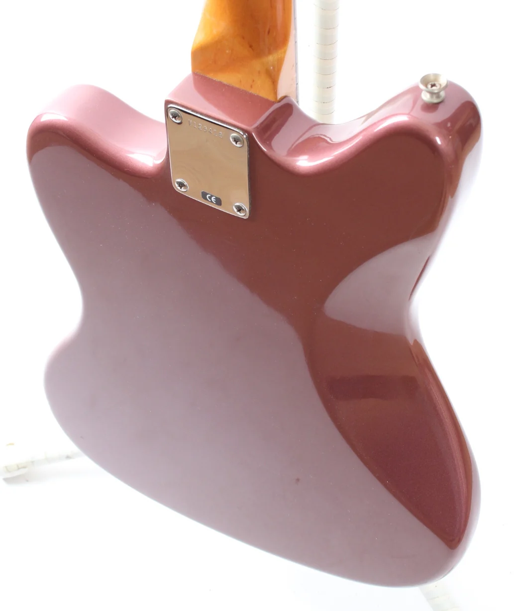 2000 Fender Jaguar American Vintage 62 Reissue burgundy mist metallic - Image 8