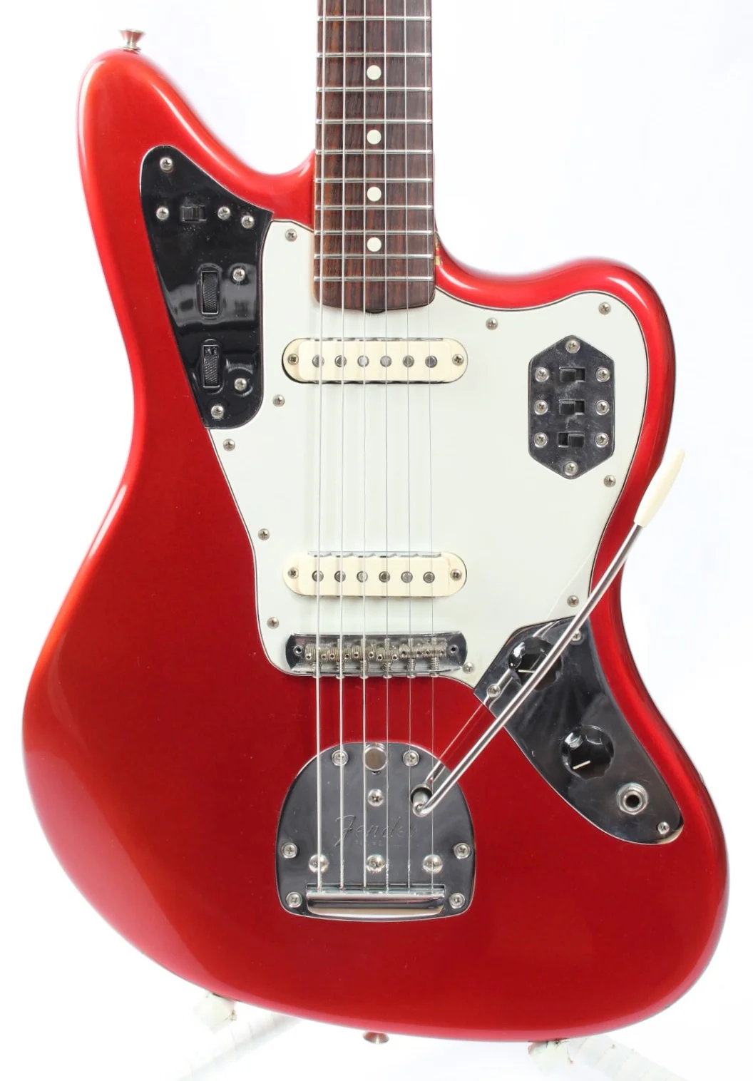 2000 Fender Jaguar American Vintage 62 Reissue candy apple red - Image 2