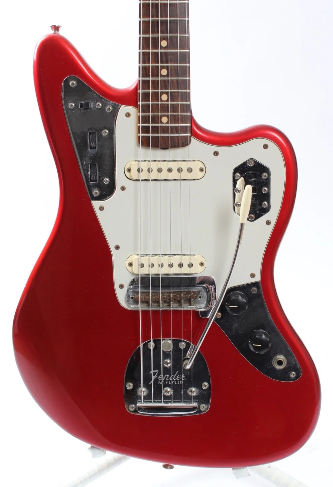 2000 Fender Jaguar American Vintage 62 Reissue candy apple red - Image 2