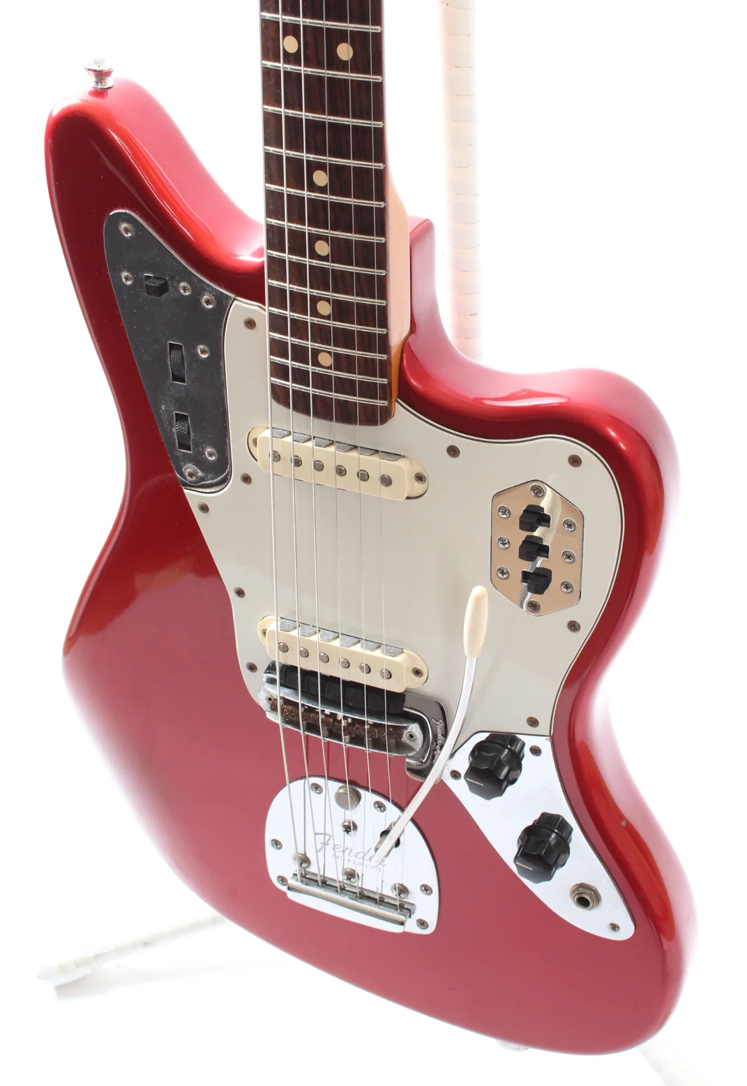 2000 Fender Jaguar American Vintage 62 Reissue candy apple red - Image 3