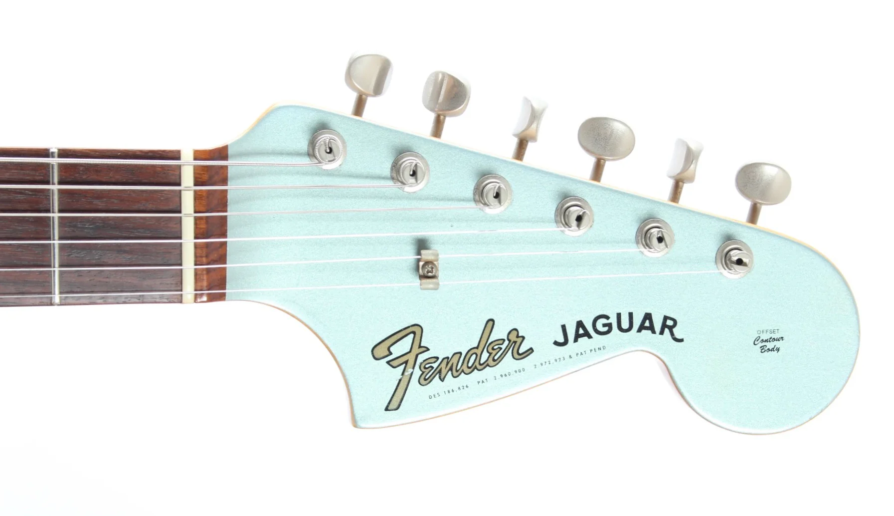 2000 Fender Jaguar American Vintage 62 Reissue ice blue metallic - Image 5