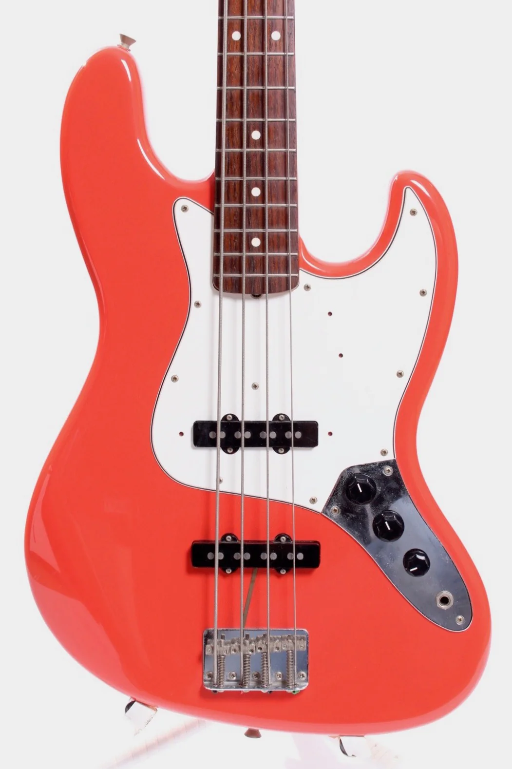 2000 Fender Jazz Bass 62 Reissue fiesta red - Image 2