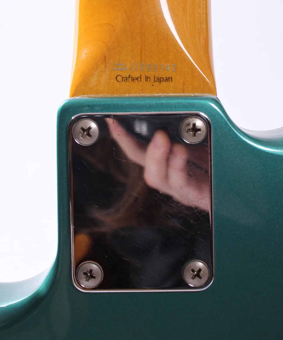 2000 Fender Jazz Bass 62 Reissue ocean turquoise metallic - Image 11