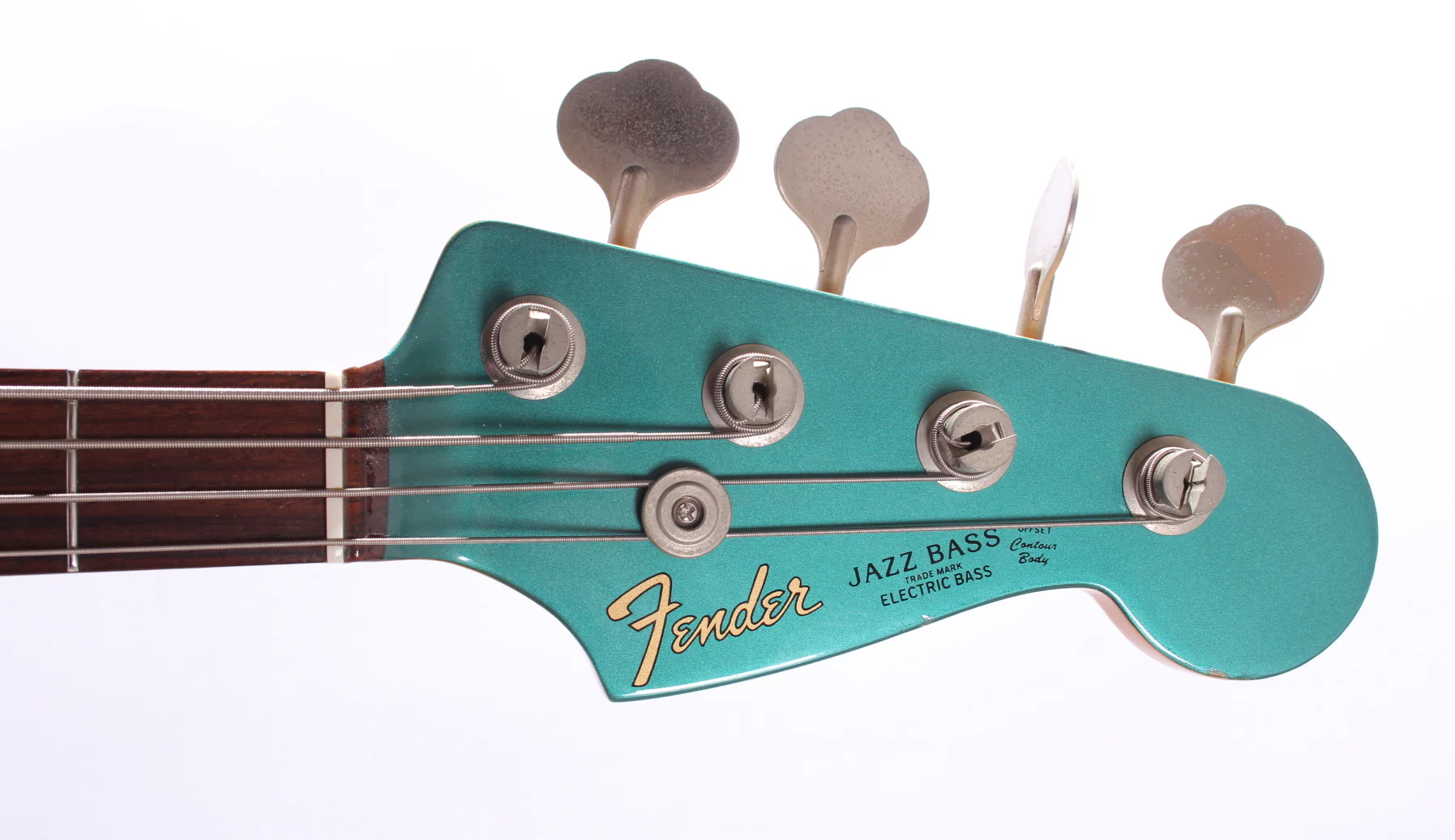 2000 Fender Jazz Bass 62 Reissue ocean turquoise metallic - Image 5
