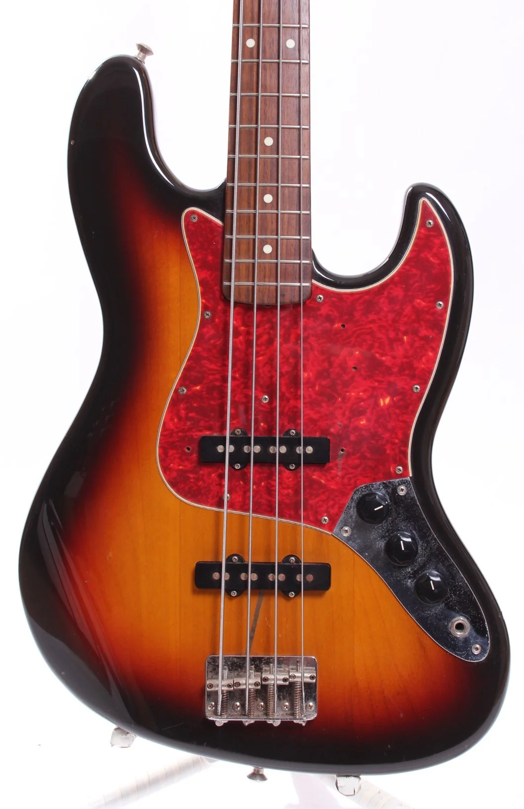 2000 Fender Jazz Bass 62 Reissue sunburst - Image 2