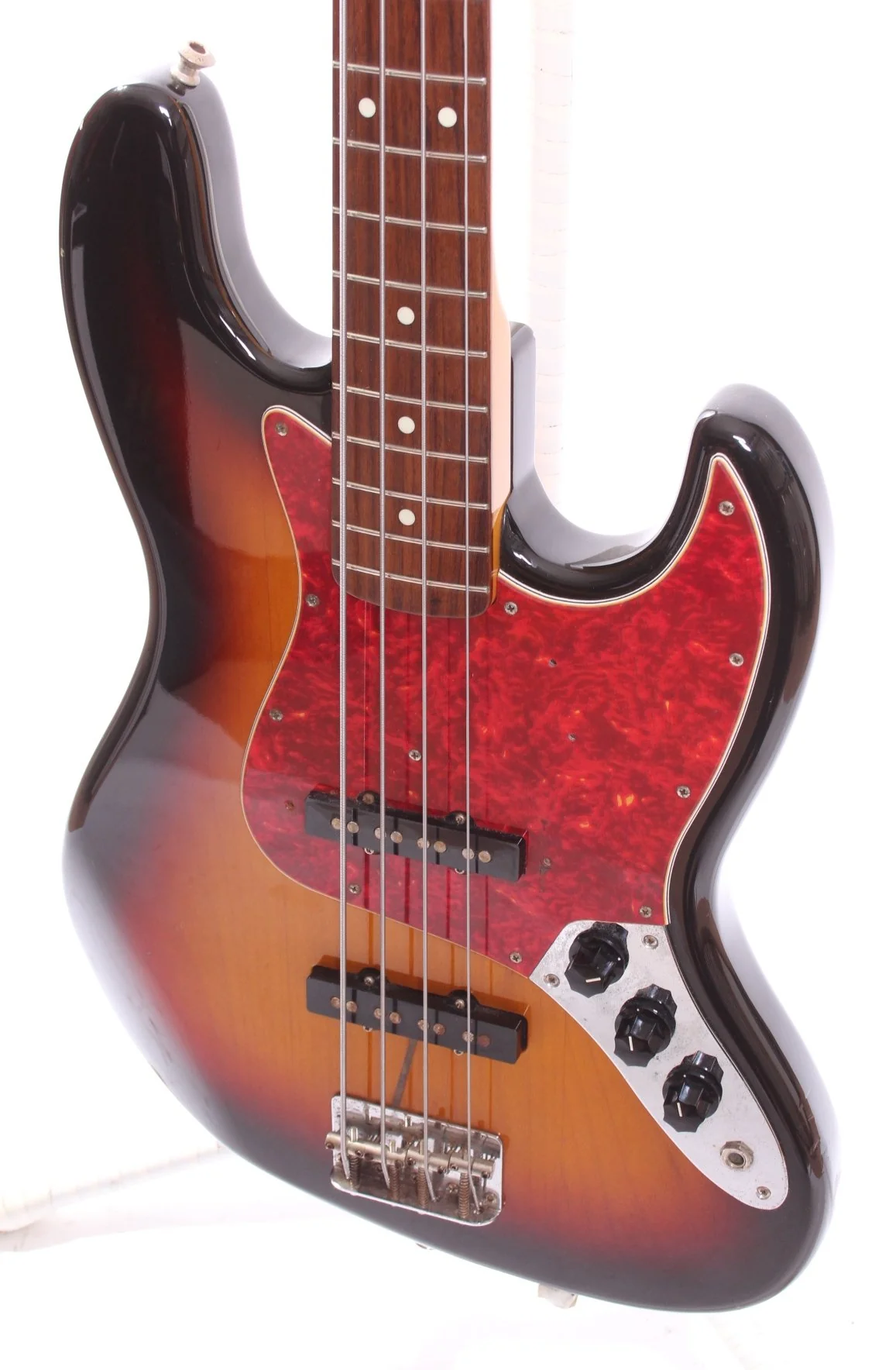 2000 Fender Jazz Bass 62 Reissue sunburst - Image 3