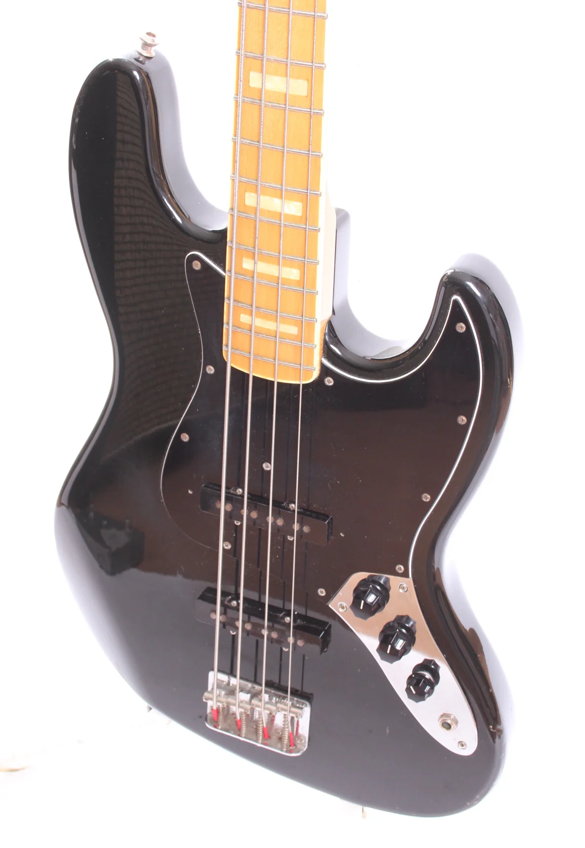 2000 Fender Jazz Bass 75 Reissue black - Image 3