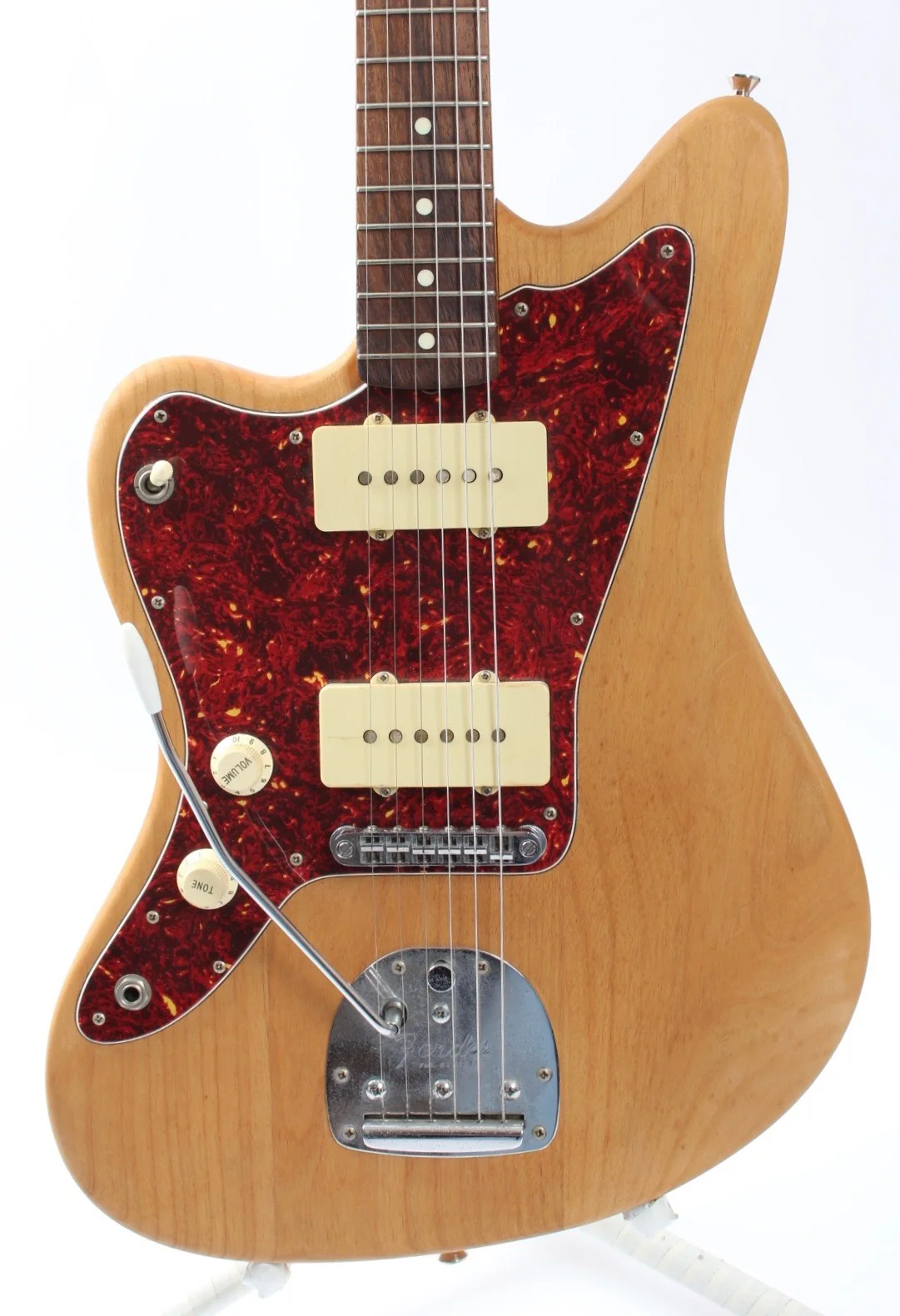 2000 Fender Jazzmaster 66 Reissue lefty natural - Image 2