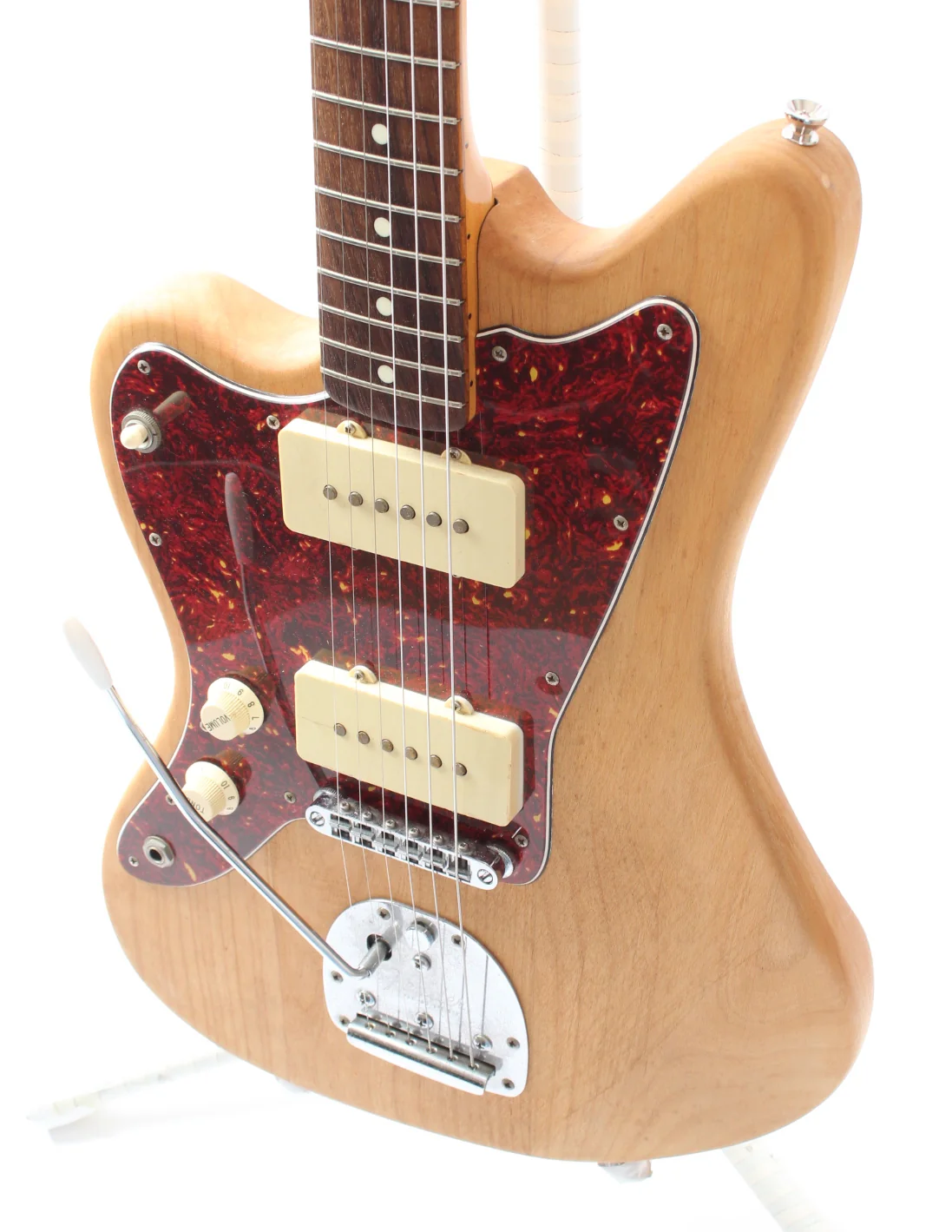 2000 Fender Jazzmaster 66 Reissue lefty natural - Image 3