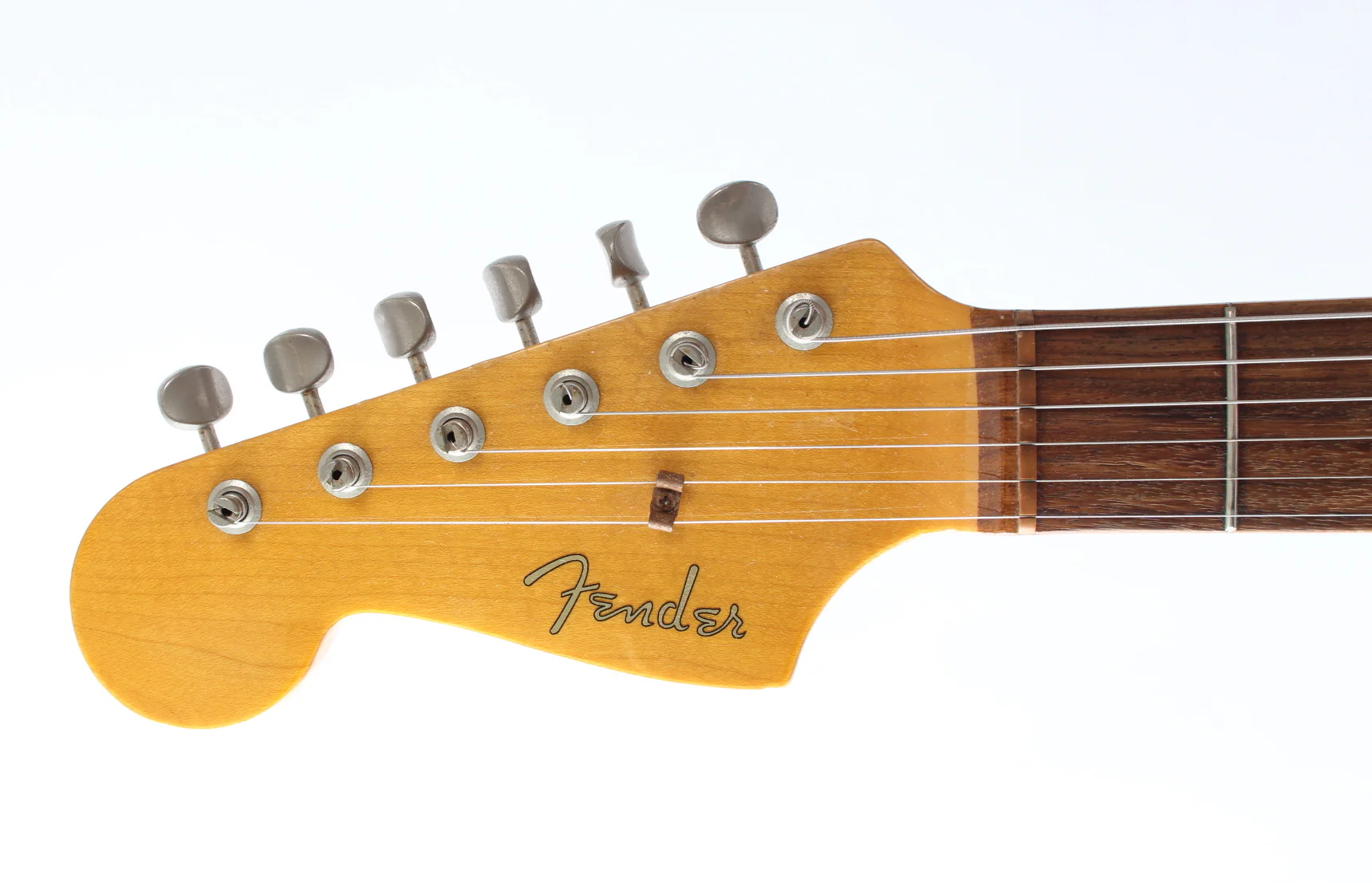 2000 Fender Jazzmaster 66 Reissue lefty natural - Image 5