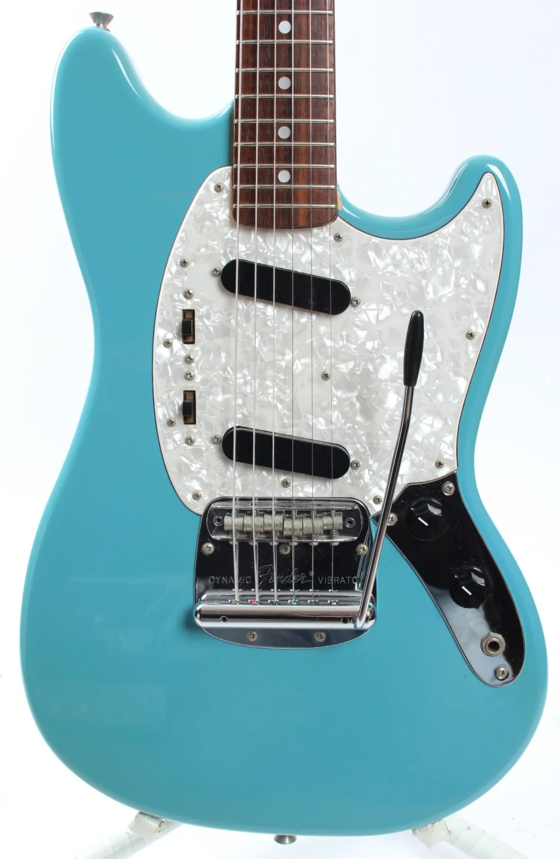 2000 Fender Mustang 66 Reissue california blue - Image 2