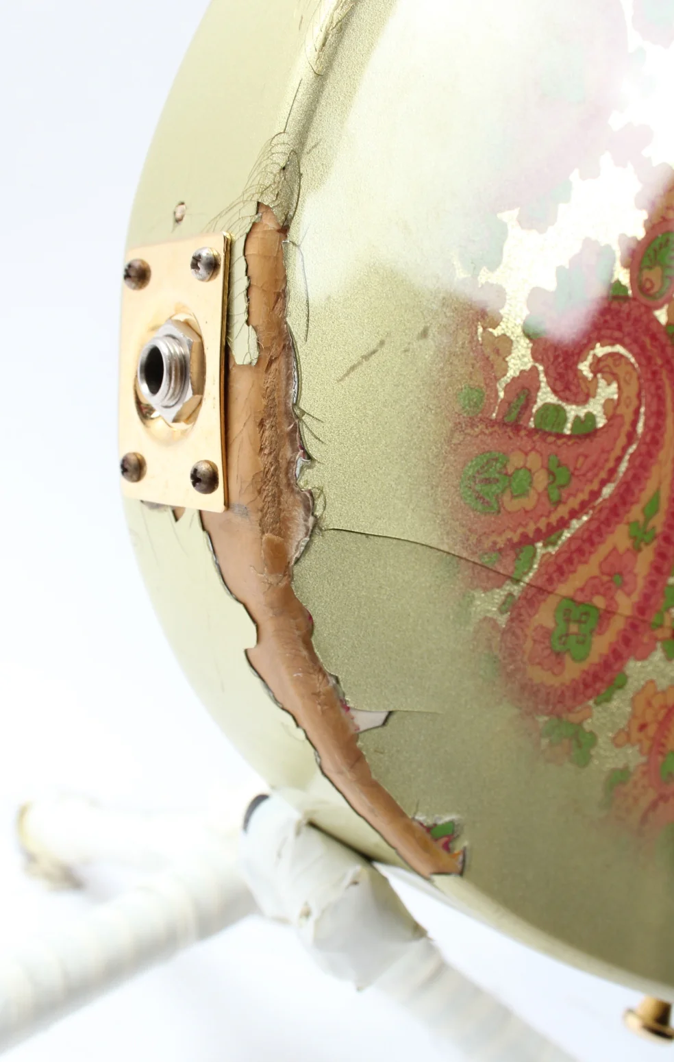 2000 Fender Precision Bass 51 Reissue gold paisley - Image 14