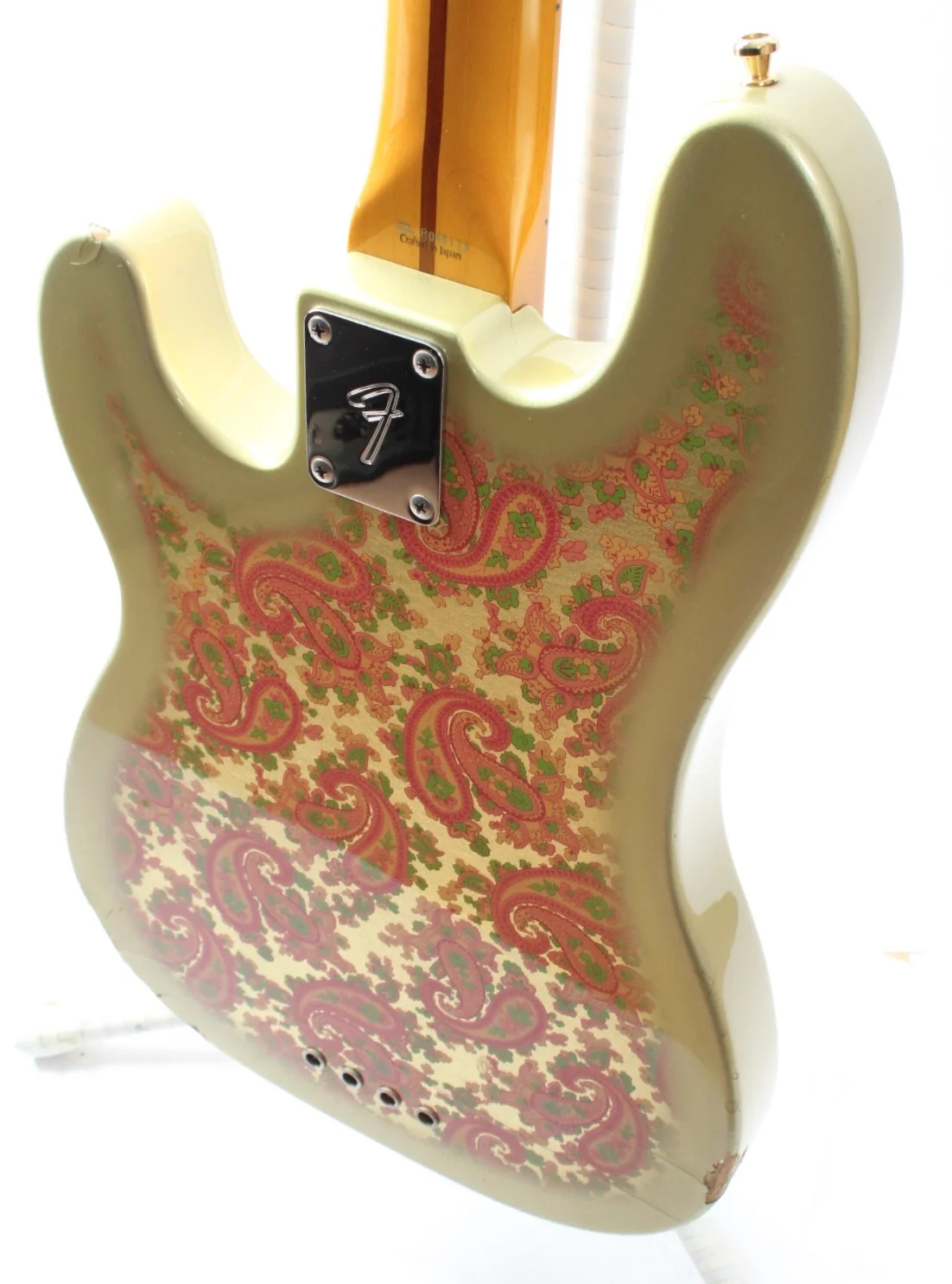 2000 Fender Precision Bass 51 Reissue gold paisley - Image 8